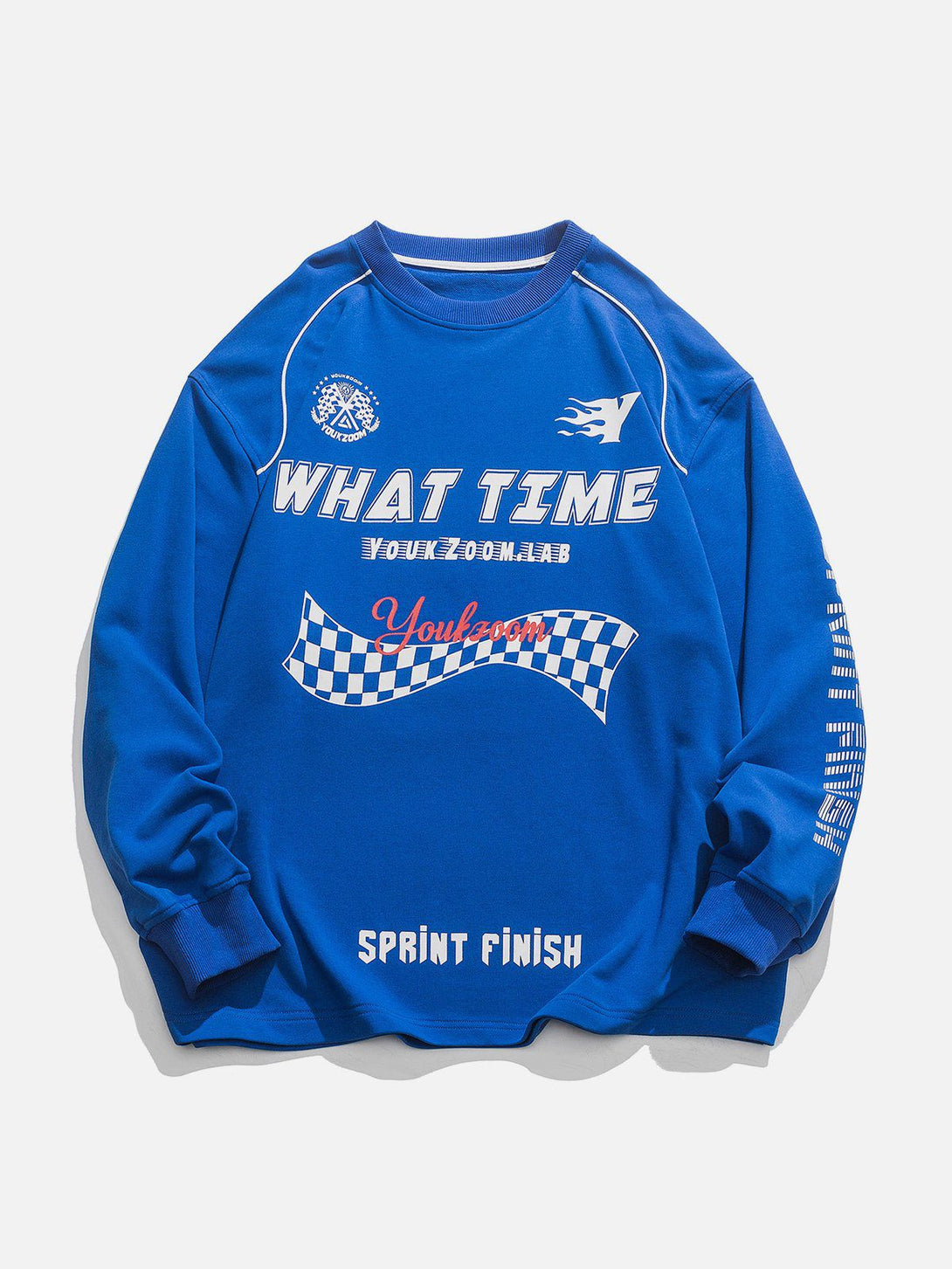 Ellesey - Racing Elements Print Sweatshirt- Streetwear Fashion - ellesey.com