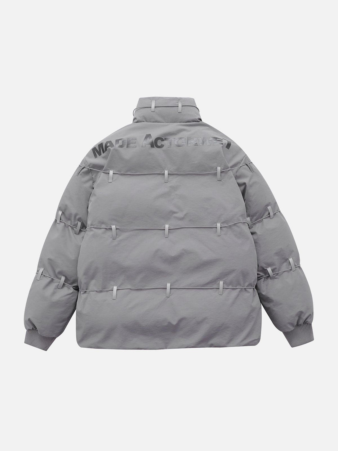 Ellesey - Reflective Straps Winter Coat-Streetwear Fashion - ellesey.com