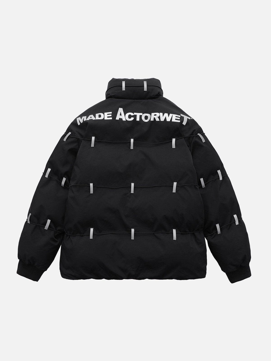 Ellesey - Reflective Straps Winter Coat-Streetwear Fashion - ellesey.com