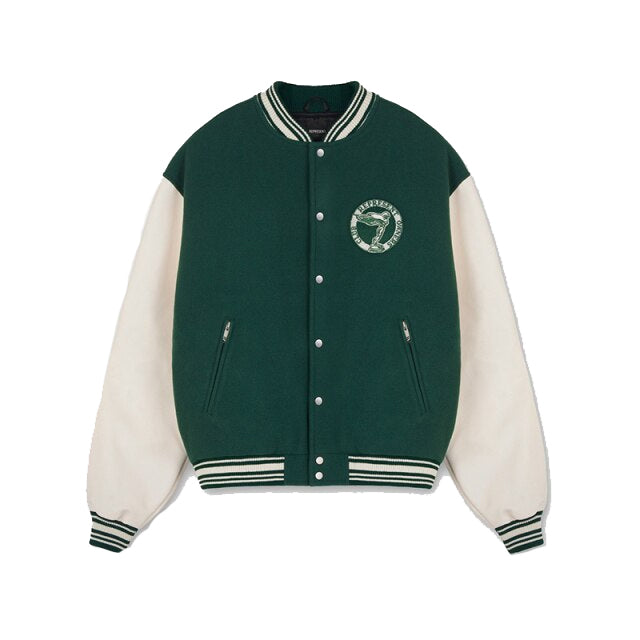 Ellesey - Represent Green Baseball Jacket- Streetwear Fashion - ellesey.com