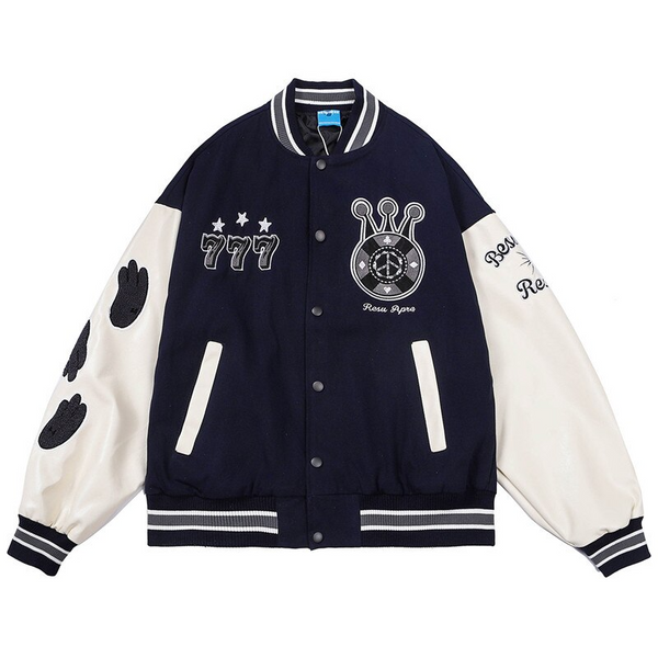 Ellesey - ResuAore Varsity Jacket- Streetwear Fashion - ellesey.com