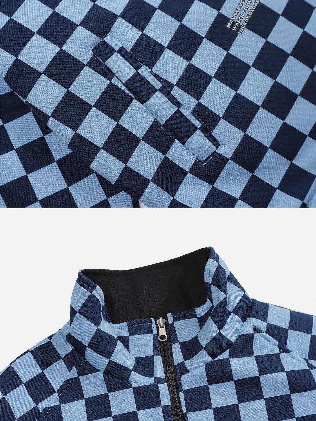 Ellesey - Reversible Checkerboard Jacket- Streetwear Fashion - ellesey.com