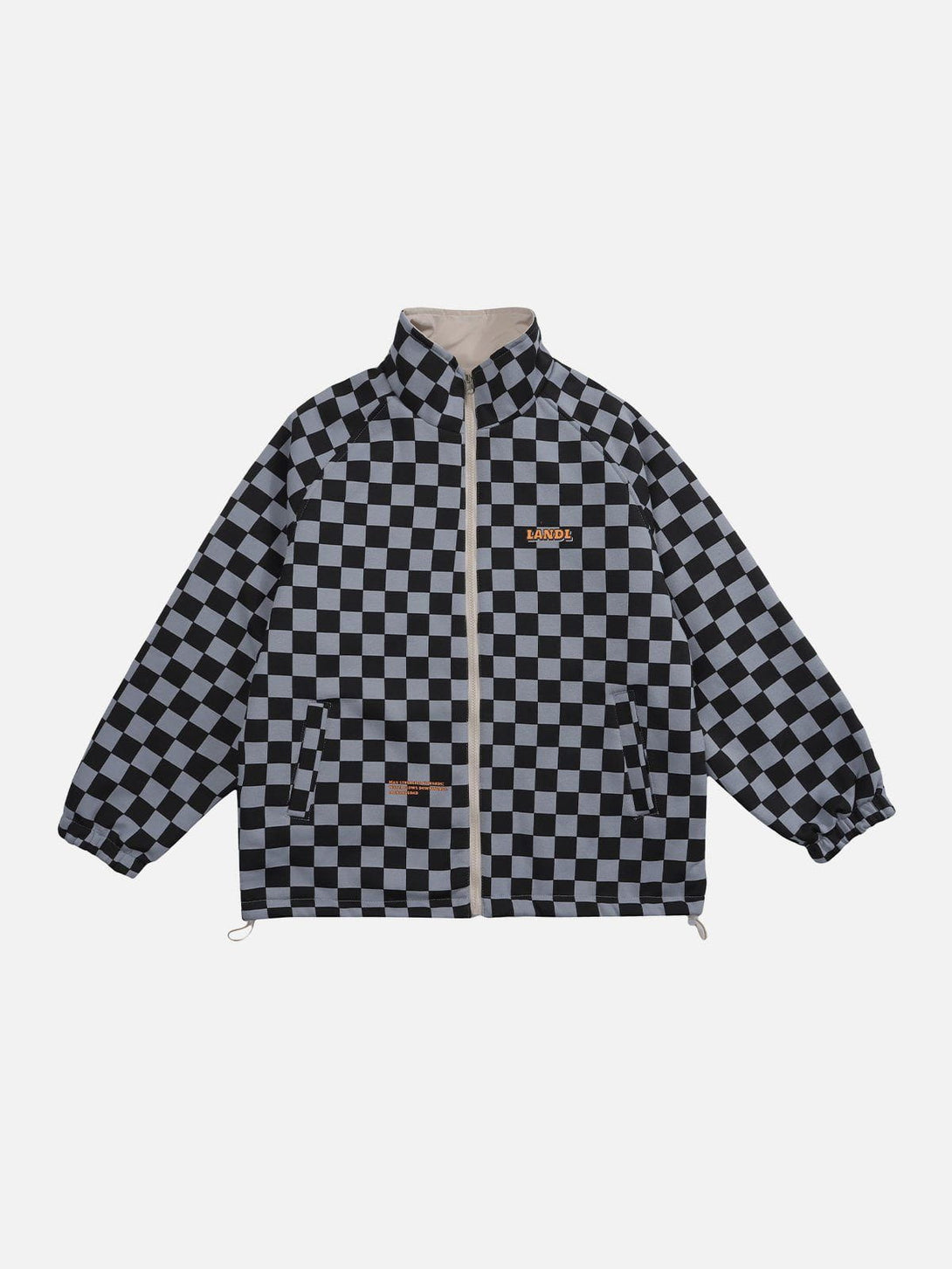 Ellesey - Reversible Checkerboard Jacket- Streetwear Fashion - ellesey.com