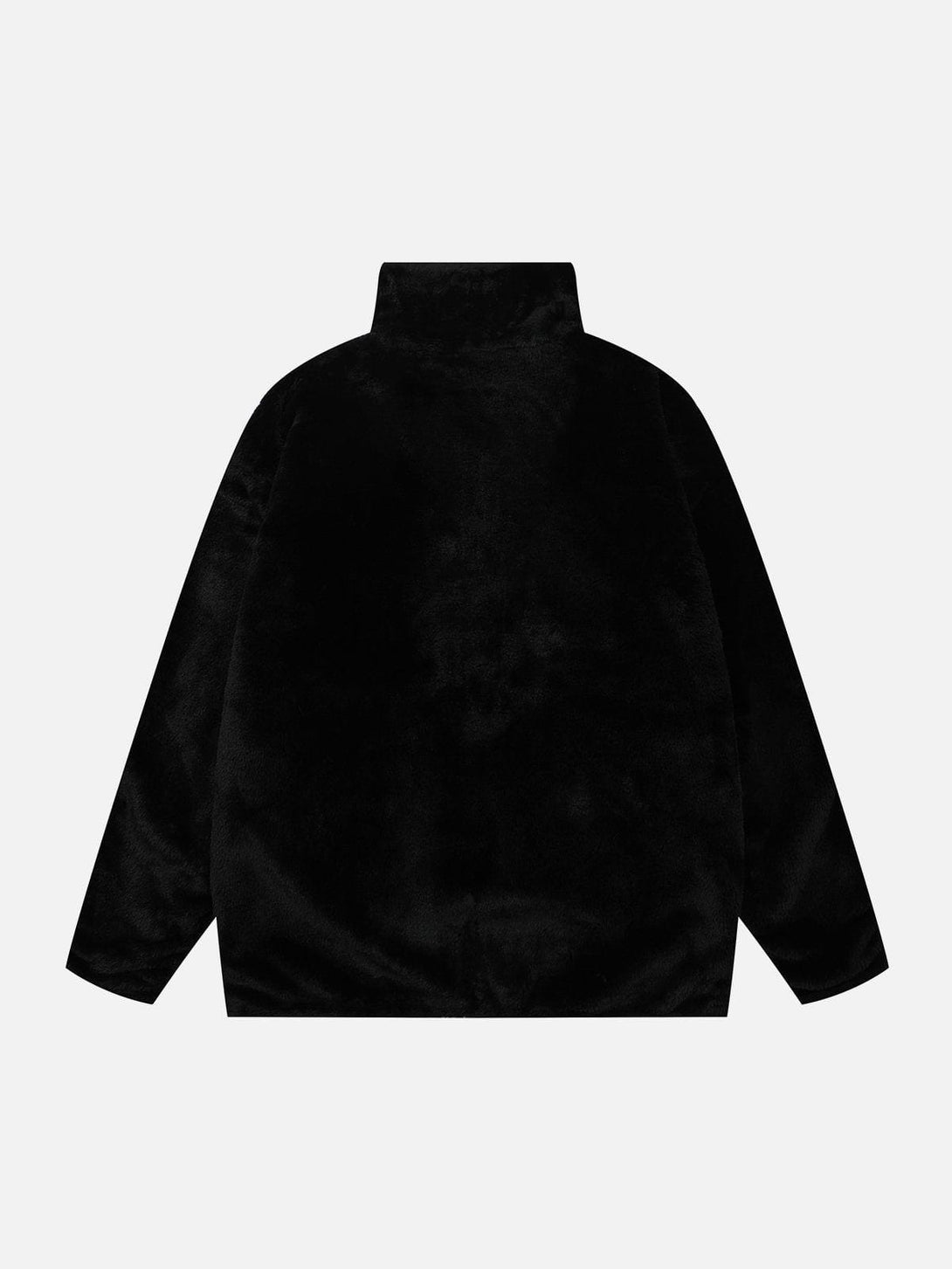 Ellesey - Reversible Stand Collar Knitted Winter Coat-Streetwear Fashion - ellesey.com