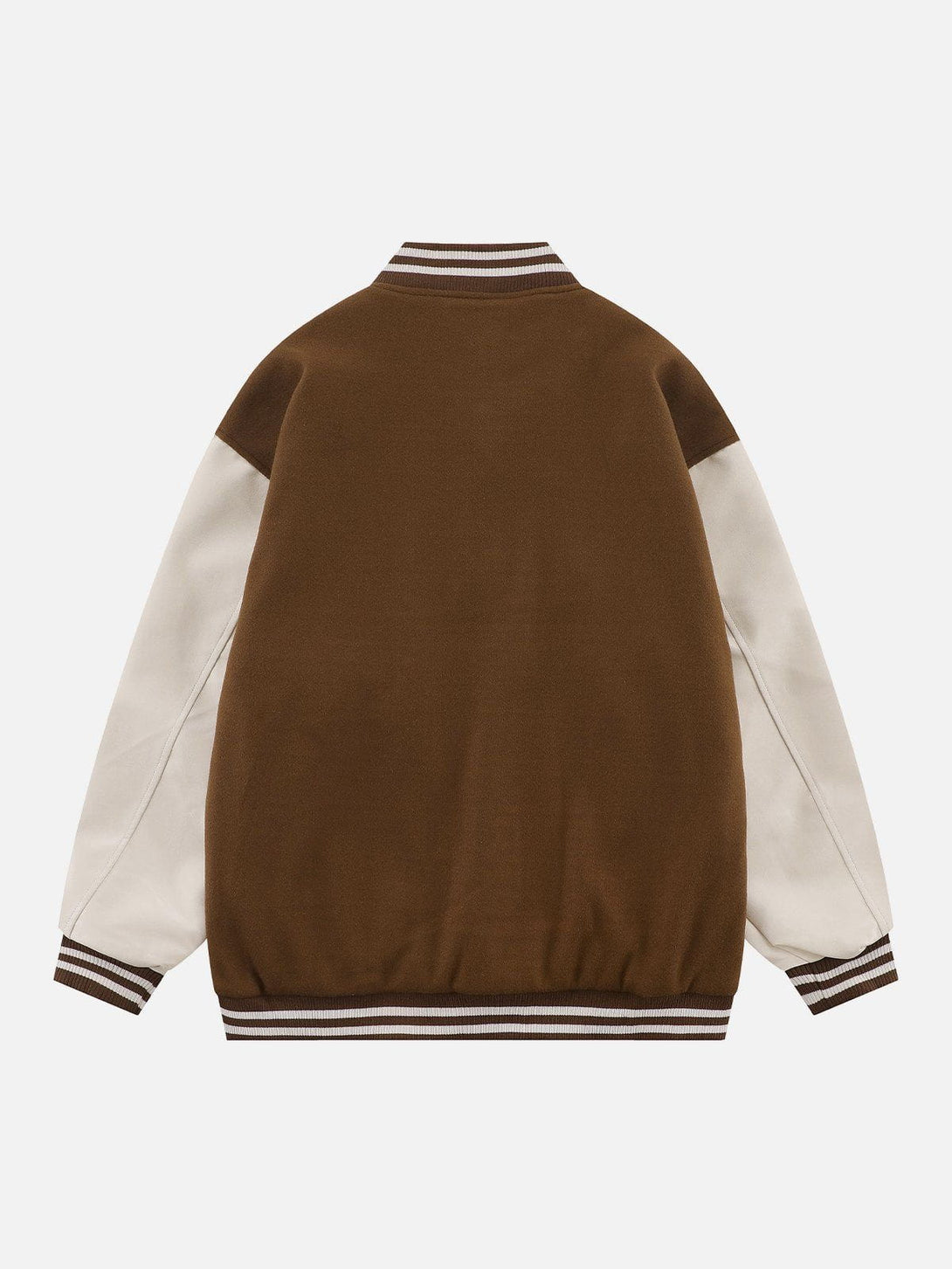 Ellesey - Rose Embroidery Varsity Jacket- Streetwear Fashion - ellesey.com