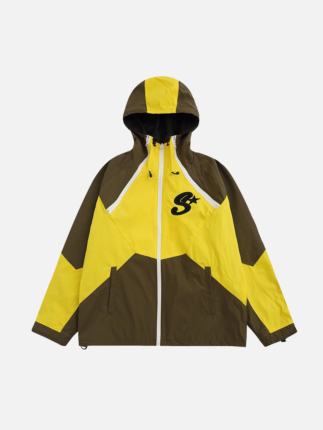 Ellesey - "S" Star Windbreaker Anorak Jacket- Streetwear Fashion - ellesey.com