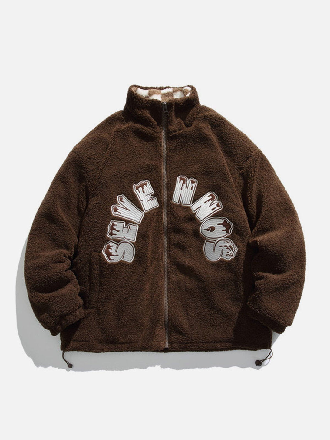 Ellesey - SEVENNOS Sherpa Winter Coat-Streetwear Fashion - ellesey.com