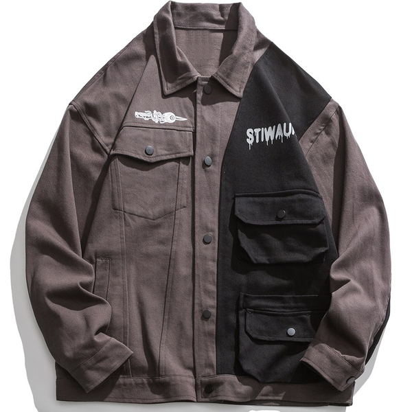 Ellesey - STIWAUP Denim Jacket- Streetwear Fashion - ellesey.com