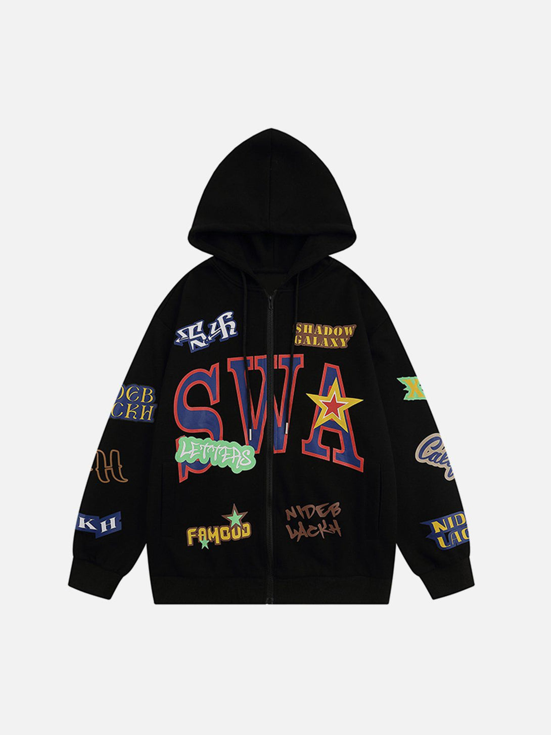 Ellesey - SWA Clash Print Hoodie- Streetwear Fashion - ellesey.com