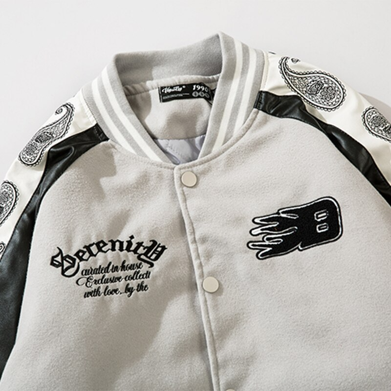 Ellesey - Serenity Varsity Jacket- Streetwear Fashion - ellesey.com