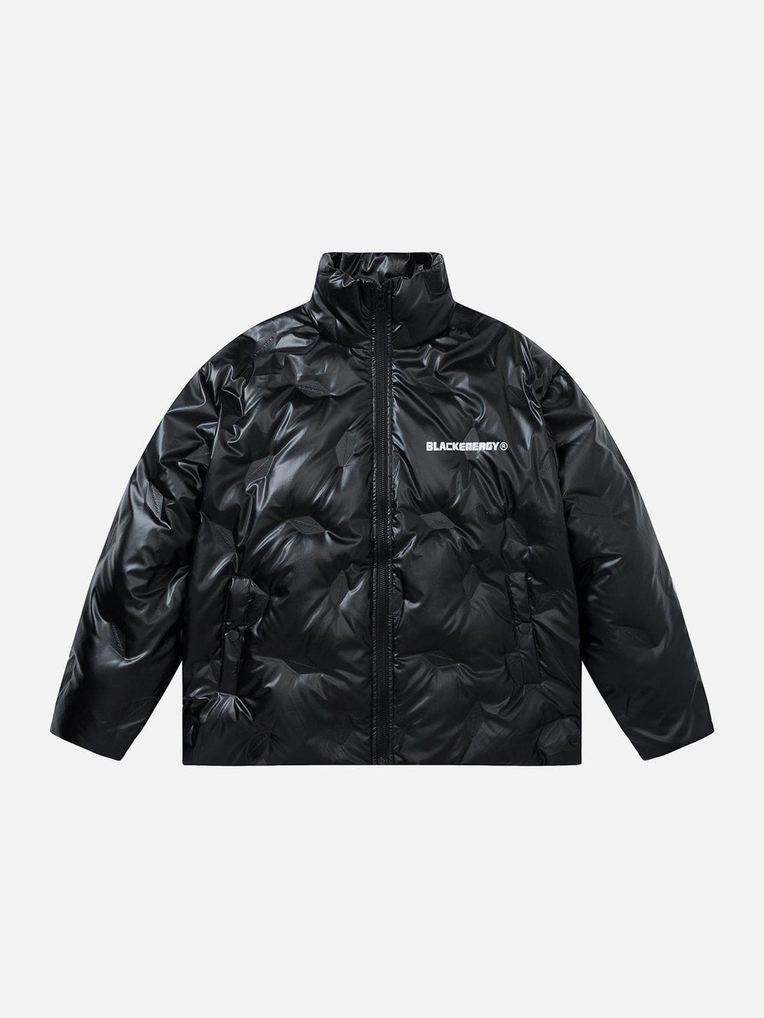 Ellesey - Shiny Pleated Down Coat-Streetwear Fashion - ellesey.com