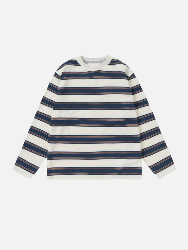 Ellesey - Simple Stripe Sweatshirt- Streetwear Fashion - ellesey.com