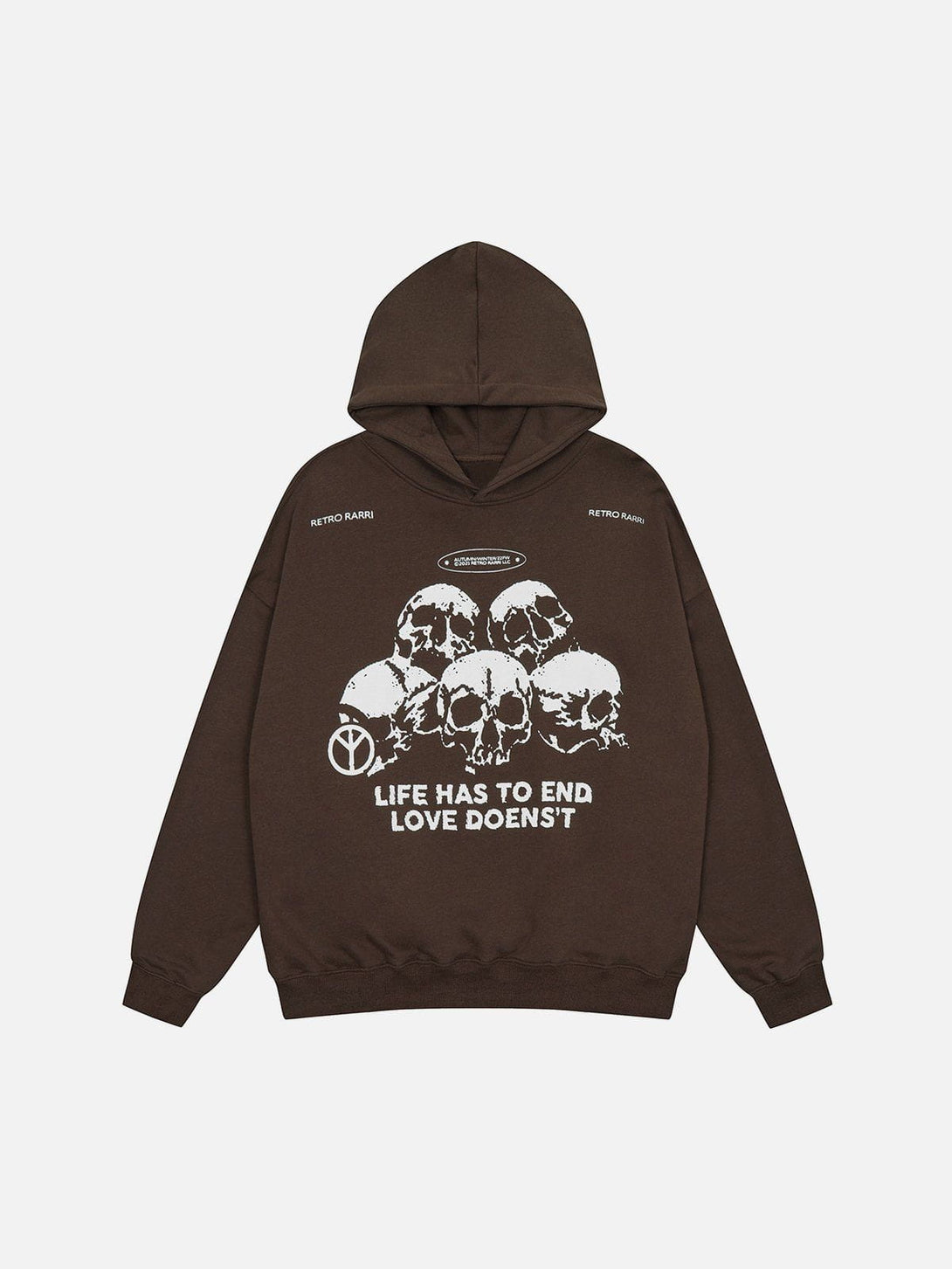 Ellesey - Skeleton Print Hoodie- Streetwear Fashion - ellesey.com