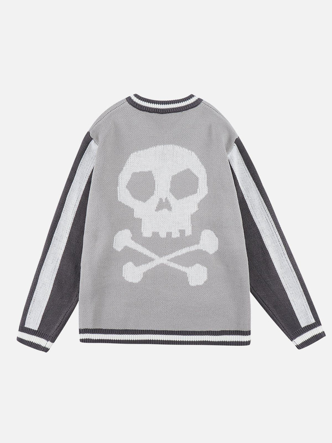 Ellesey - Skeleton Stitching Color Sweater-Streetwear Fashion - ellesey.com