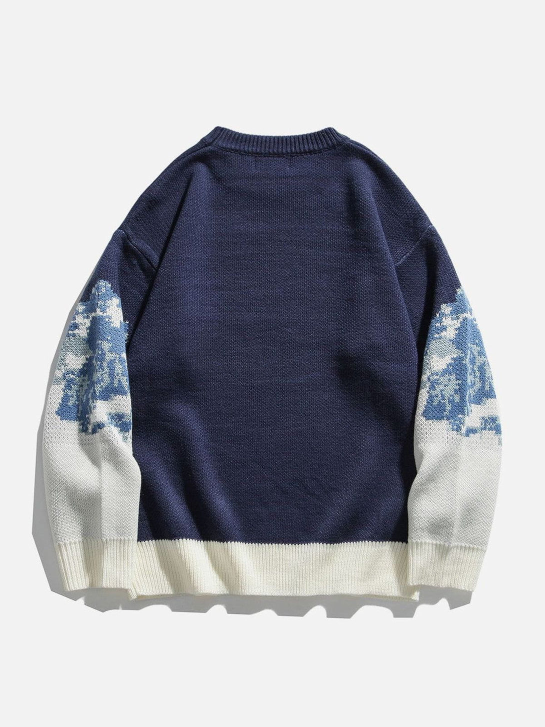 Ellesey - Snow Mountain Pattern Sweater-Streetwear Fashion - ellesey.com