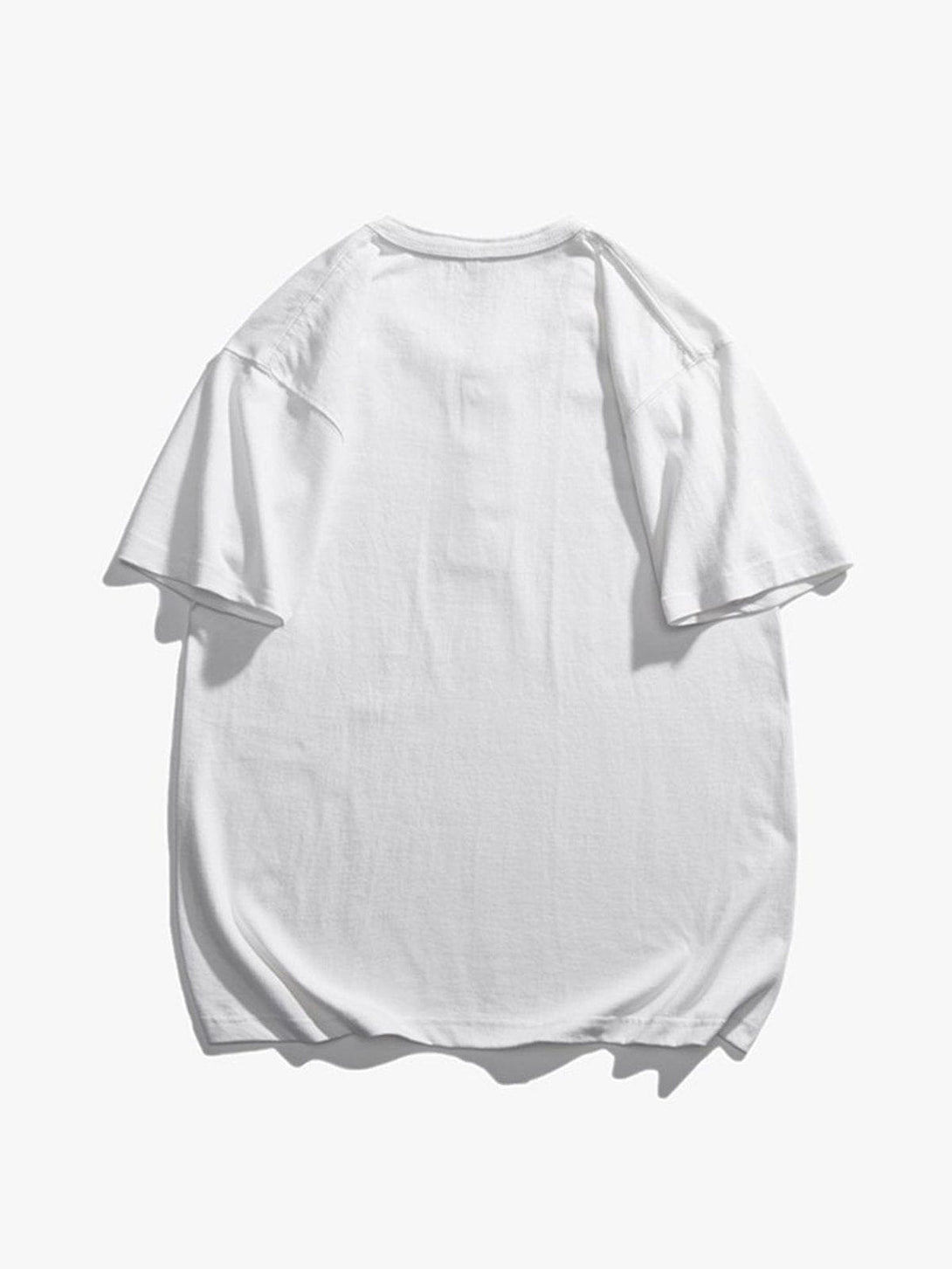 Ellesey - Solid Buttons Cotton Tee- Streetwear Fashion - ellesey.com
