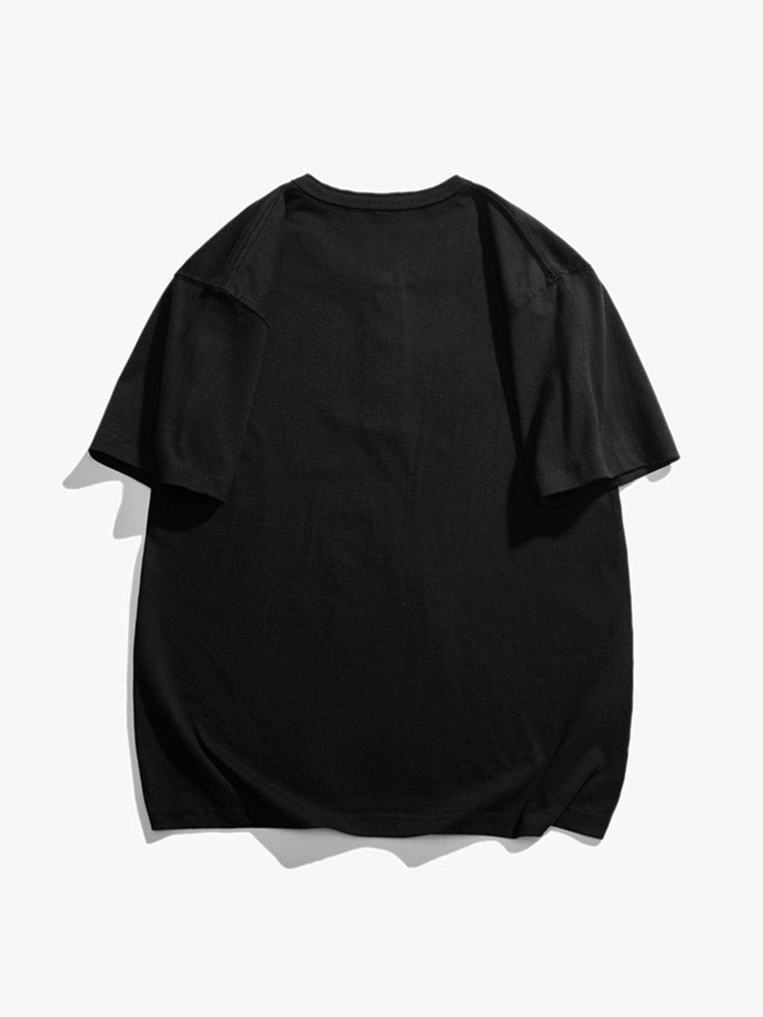 Ellesey - Solid Buttons Cotton Tee- Streetwear Fashion - ellesey.com