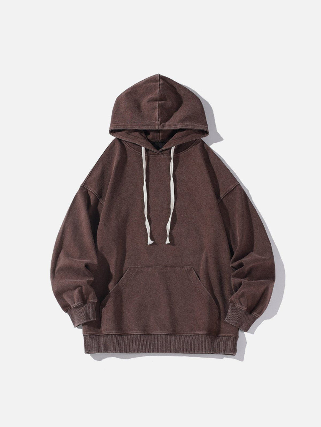 Ellesey - Solid Color Hoodie- Streetwear Fashion - ellesey.com