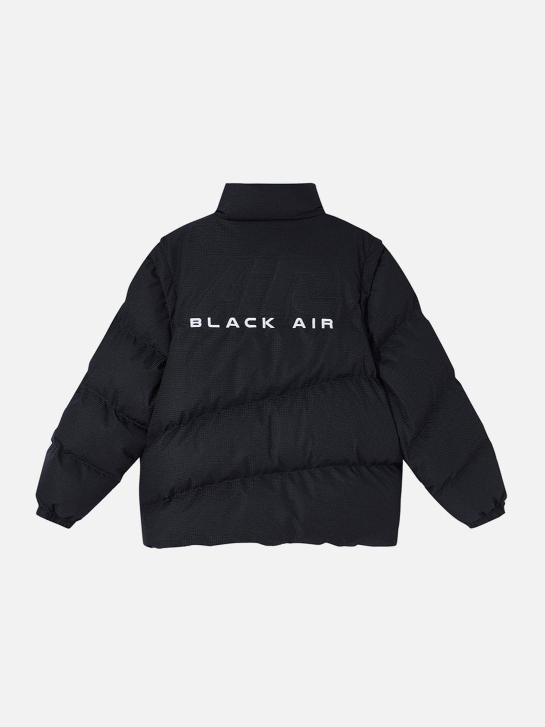 Ellesey - Solid Color Patchwork Winter Coat-Streetwear Fashion - ellesey.com