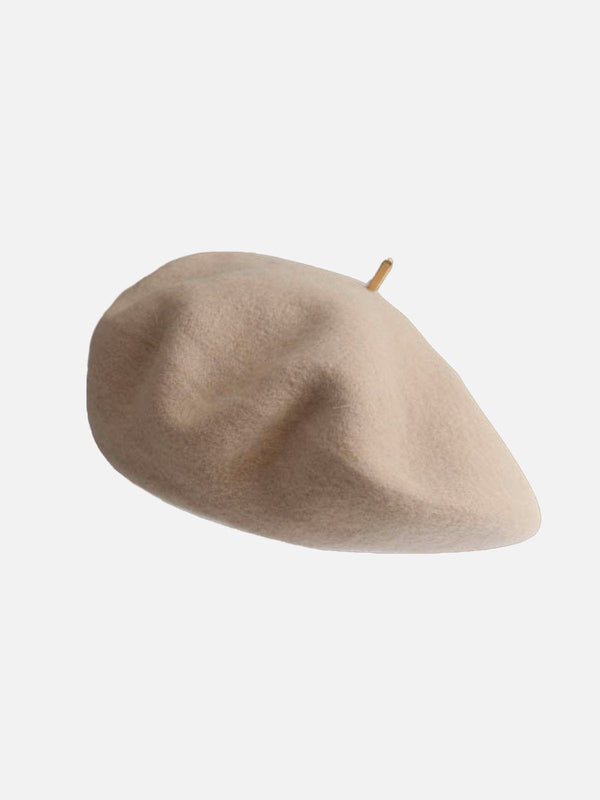 Ellesey - Solid Color Wool Versatile Hat- Streetwear Fashion - ellesey.com