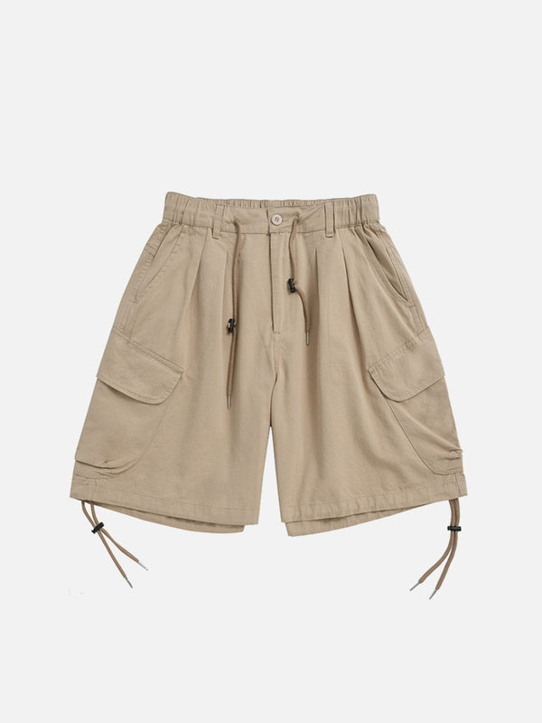 Ellesey - Solid Drawstring Shorts- Streetwear Fashion - ellesey.com