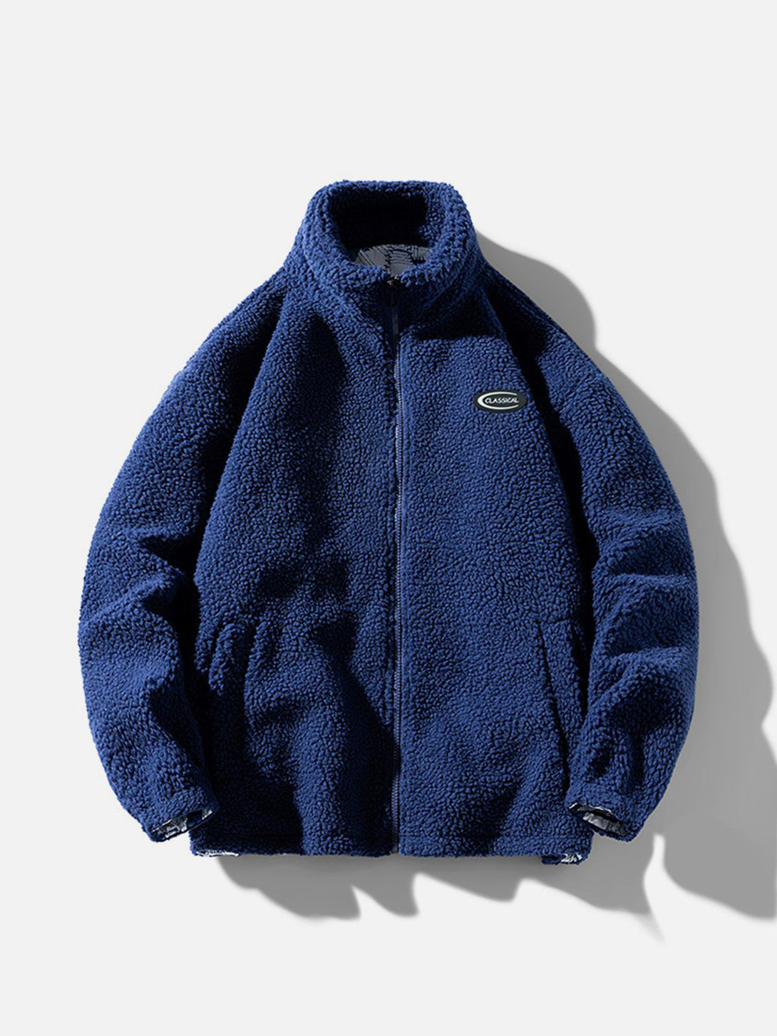 Ellesey - Solid Label Sherpa Jackets- Streetwear Fashion - ellesey.com