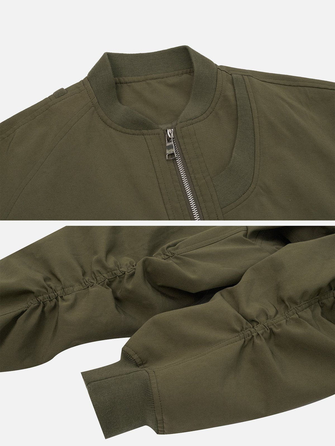 Ellesey - Solid Pleated Jackets- Streetwear Fashion - ellesey.com