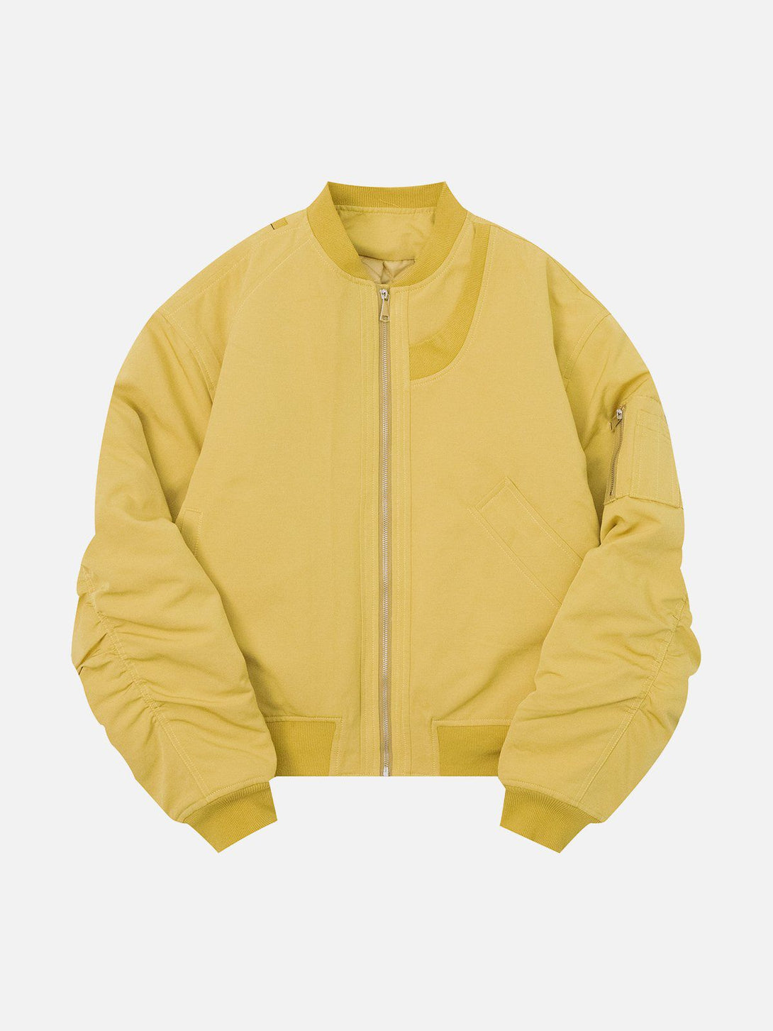 Ellesey - Solid Pleated Jackets- Streetwear Fashion - ellesey.com