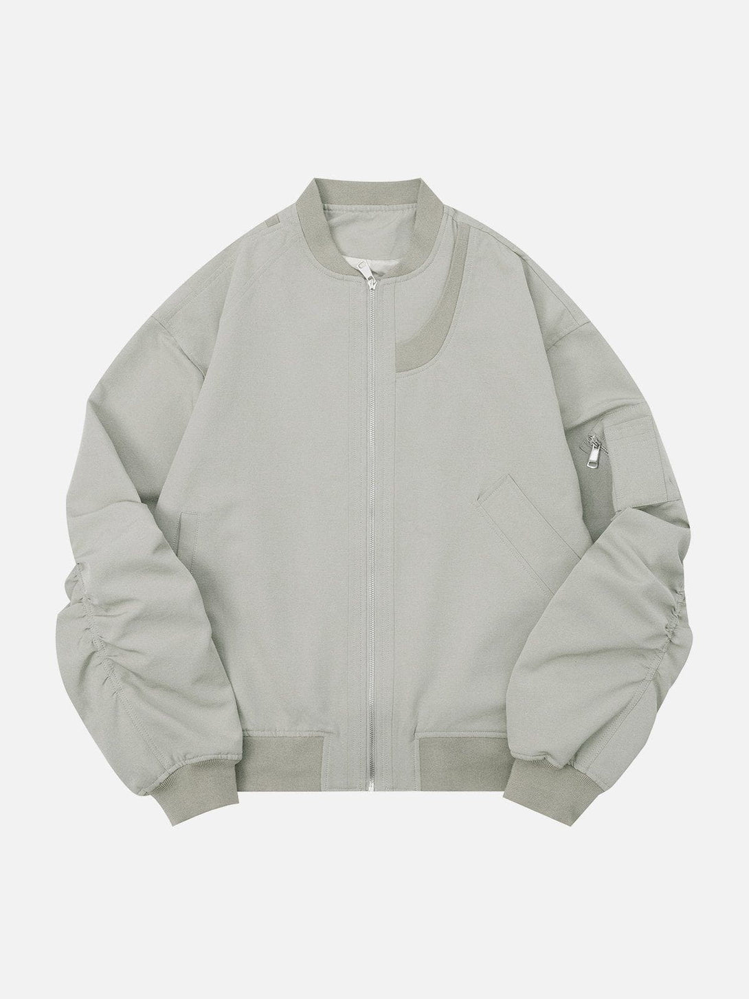 Ellesey - Solid Pleated Jackets- Streetwear Fashion - ellesey.com