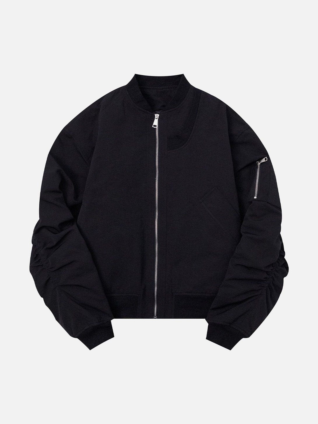 Ellesey - Solid Pleated Jackets- Streetwear Fashion - ellesey.com