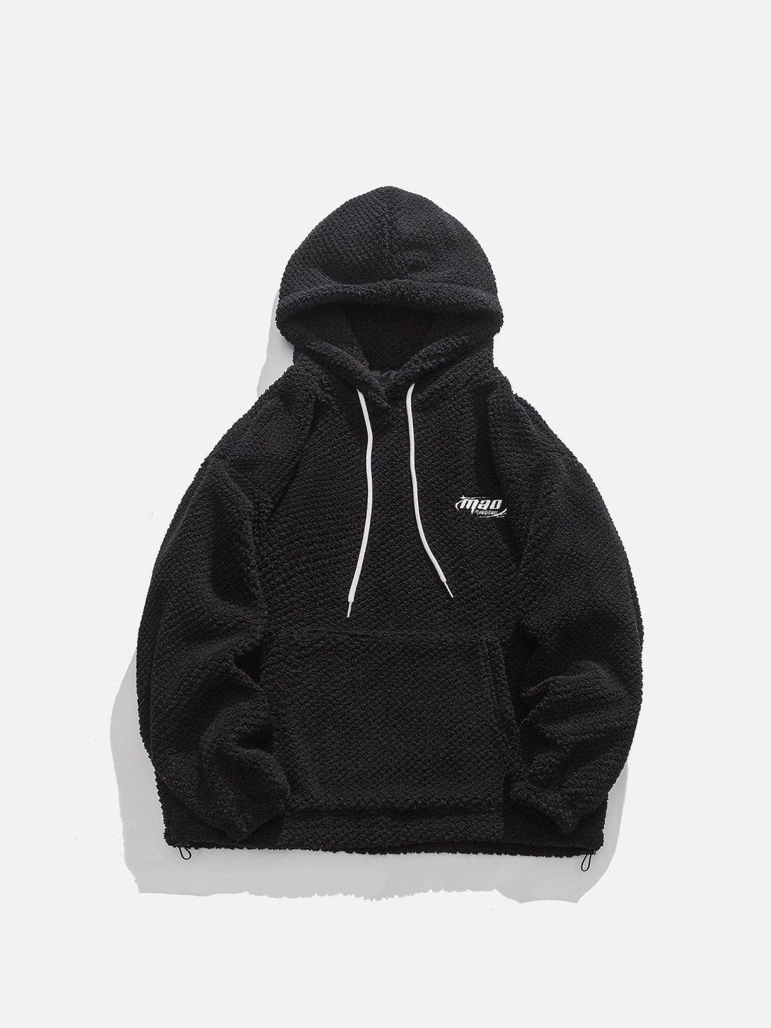 Ellesey - Solid Sherpa Hoodie- Streetwear Fashion - ellesey.com