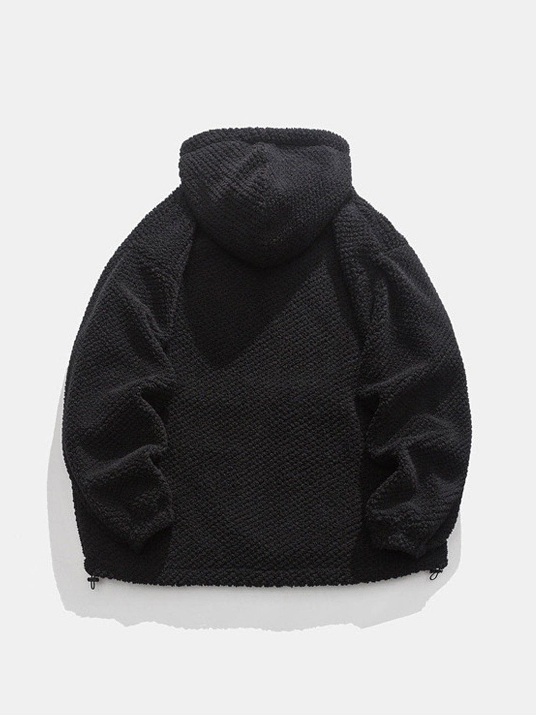 Ellesey - Solid Sherpa Hoodie- Streetwear Fashion - ellesey.com