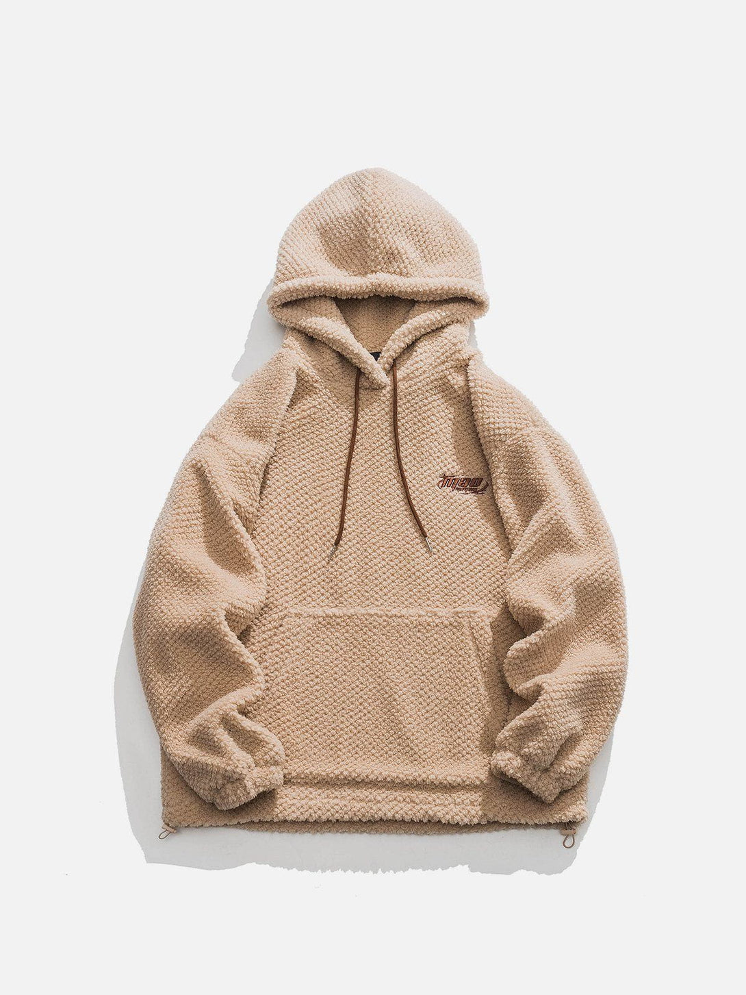 Ellesey - Solid Sherpa Hoodie- Streetwear Fashion - ellesey.com