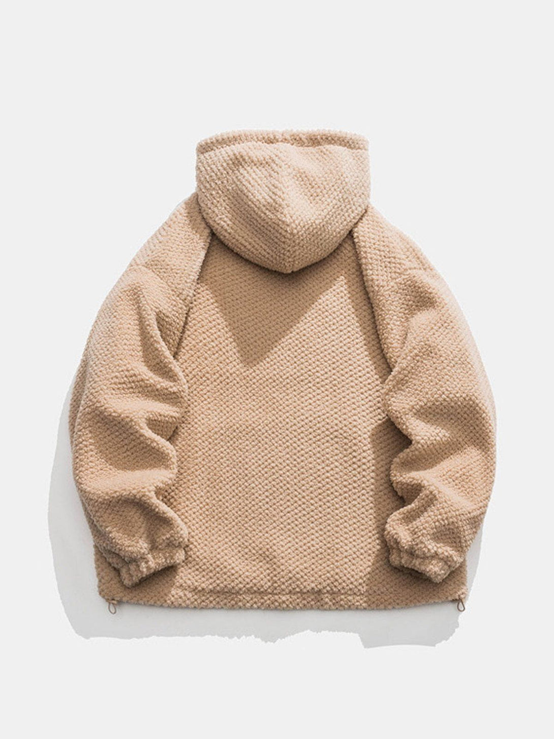 Ellesey - Solid Sherpa Hoodie- Streetwear Fashion - ellesey.com