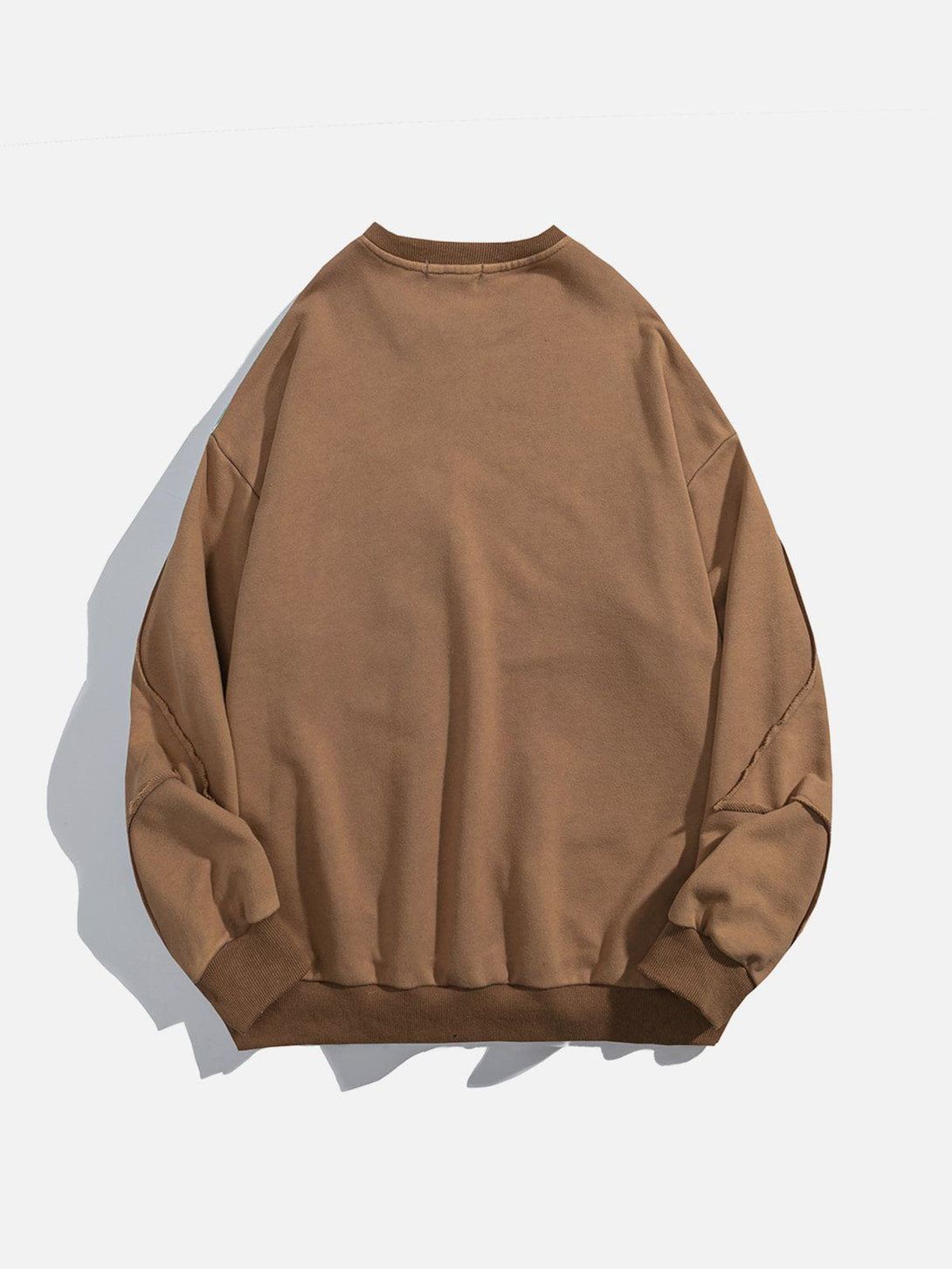 Ellesey - Solid Stars Raw Edge Sweatshirt- Streetwear Fashion - ellesey.com