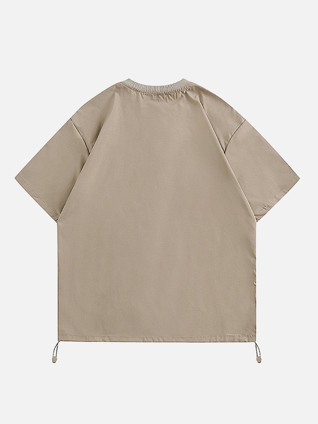 Ellesey - Solid Stereoscopic Pocket Drawstring Tee- Streetwear Fashion - ellesey.com