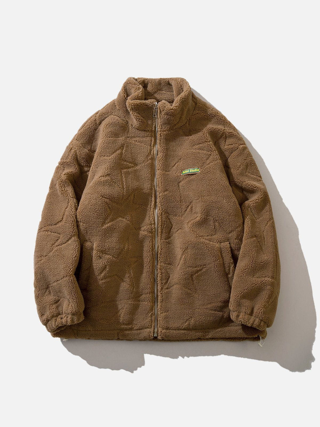 Ellesey - Solid Suede Winter Coat-Streetwear Fashion - ellesey.com