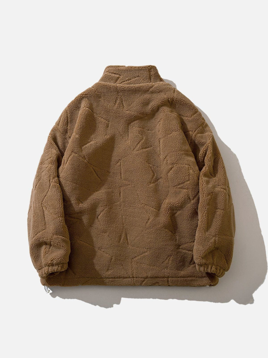 Ellesey - Solid Suede Winter Coat-Streetwear Fashion - ellesey.com