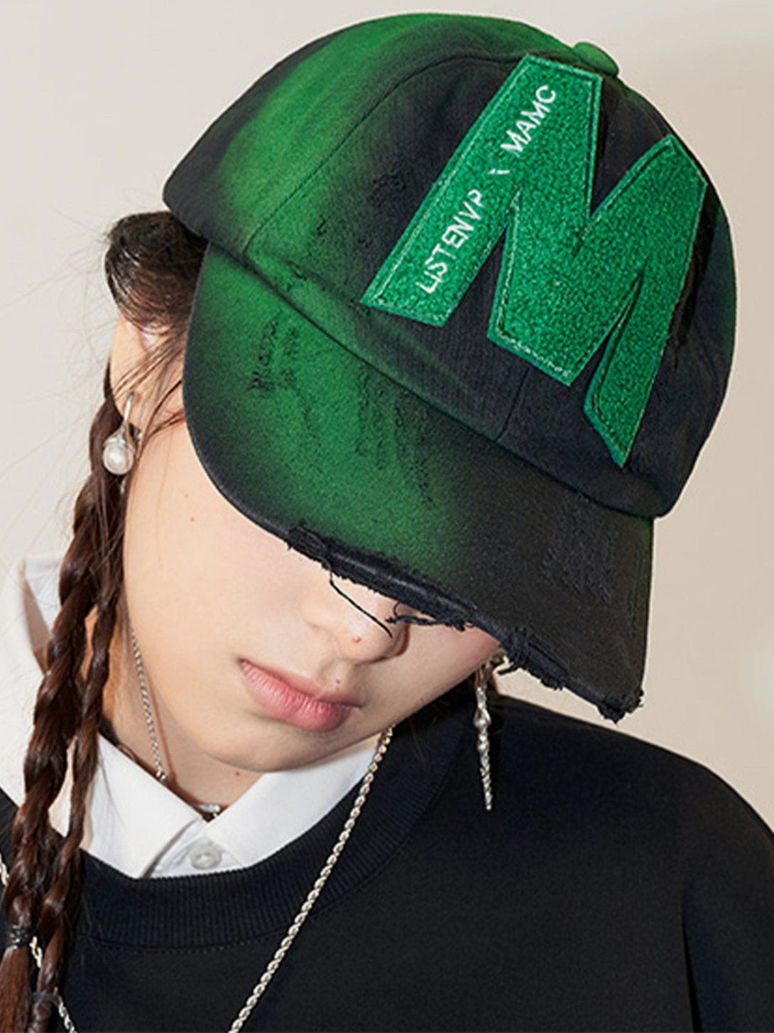 Ellesey - Spray Color Graffiti Peaked Cap- Streetwear Fashion - ellesey.com