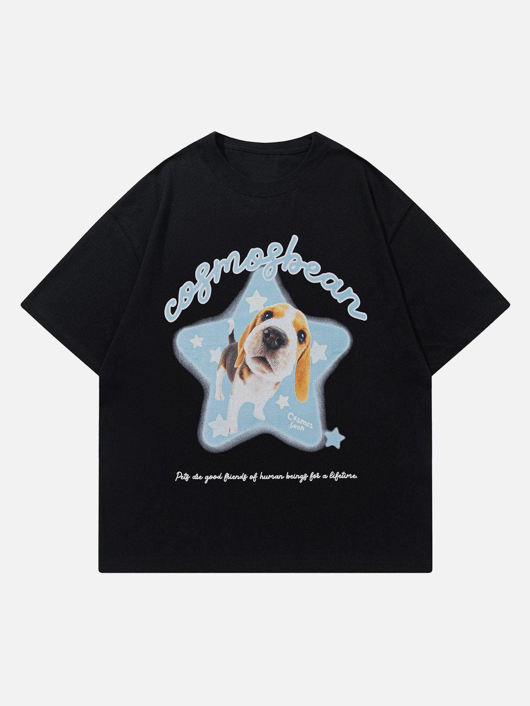 Ellesey - Star Dog Print Tee- Streetwear Fashion - ellesey.com