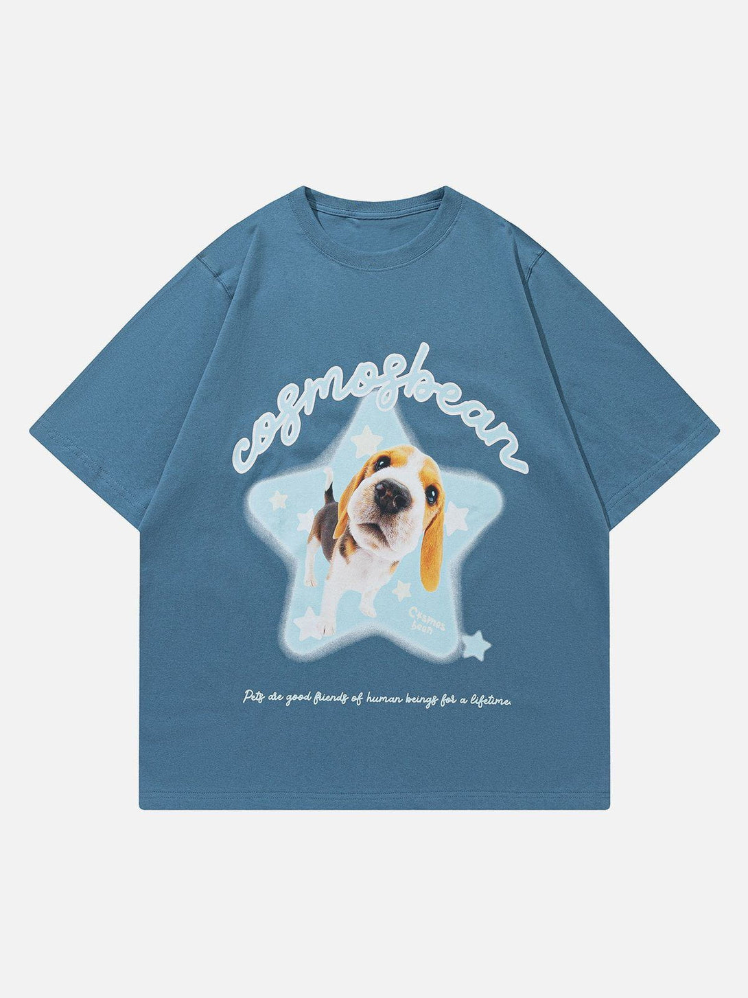 Ellesey - Star Dog Print Tee- Streetwear Fashion - ellesey.com