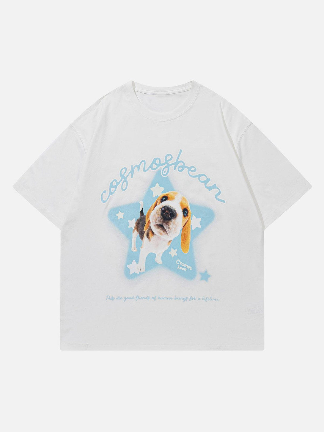 Ellesey - Star Dog Print Tee- Streetwear Fashion - ellesey.com