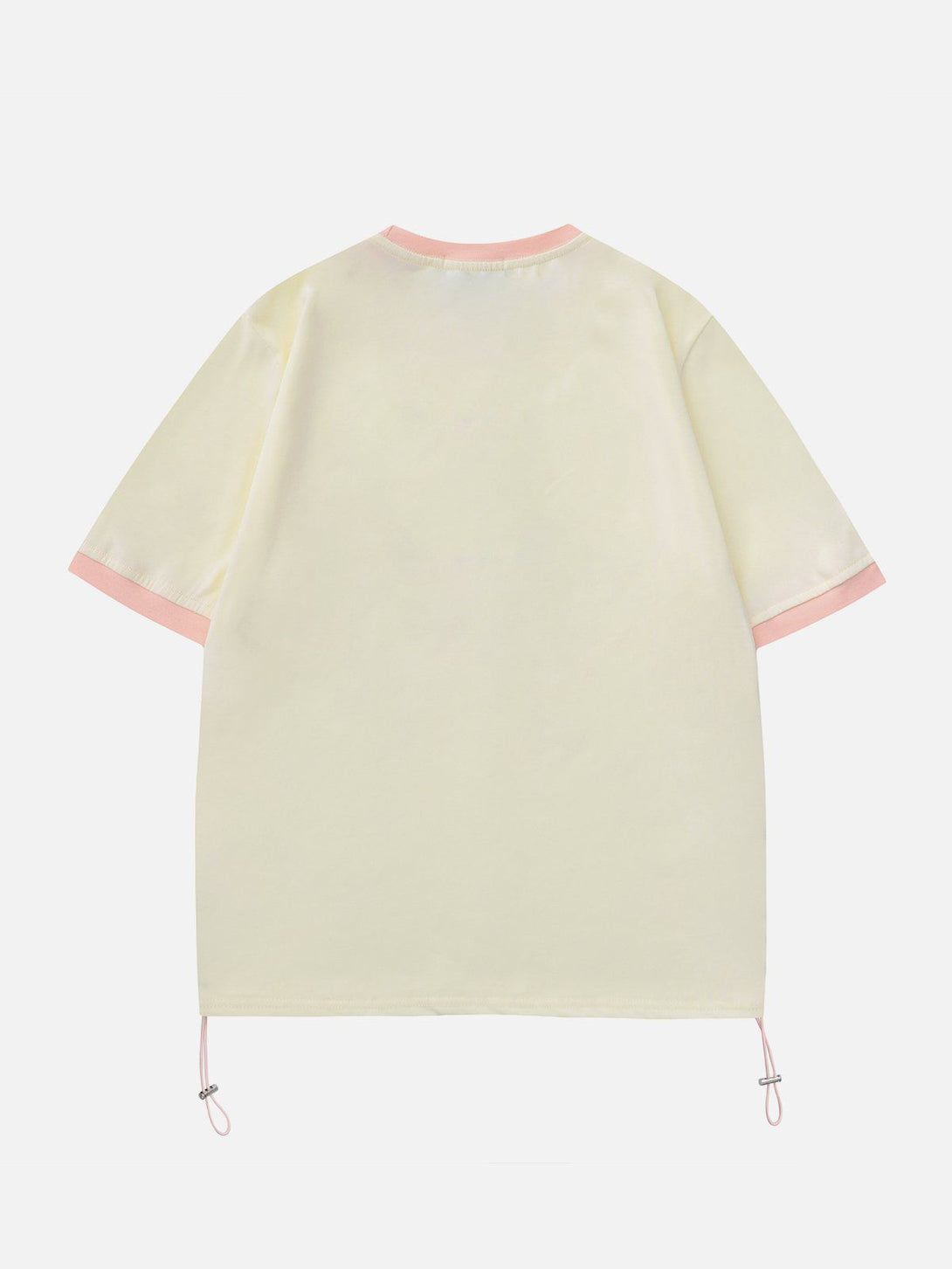 Ellesey - Star Embroidery Side Drawstring Tee- Streetwear Fashion - ellesey.com