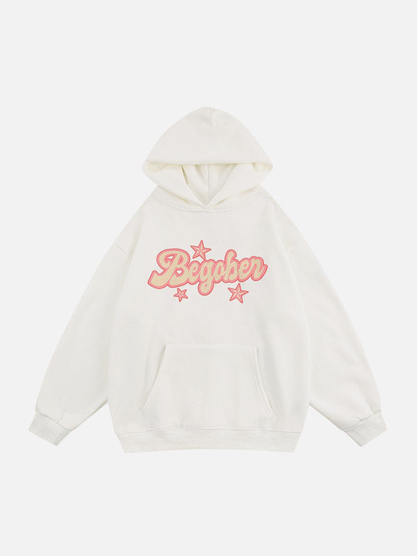 Ellesey - Star Foam Print Hoodie- Streetwear Fashion - ellesey.com