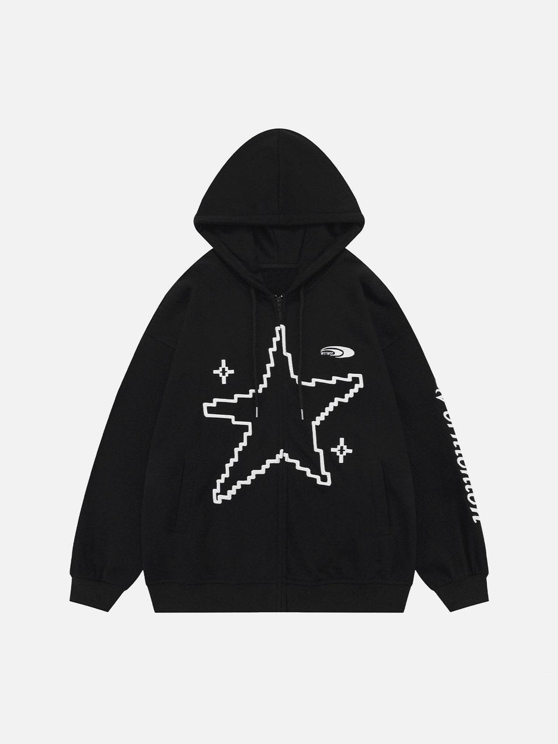 Ellesey - Star Graphic Hoodie- Streetwear Fashion - ellesey.com