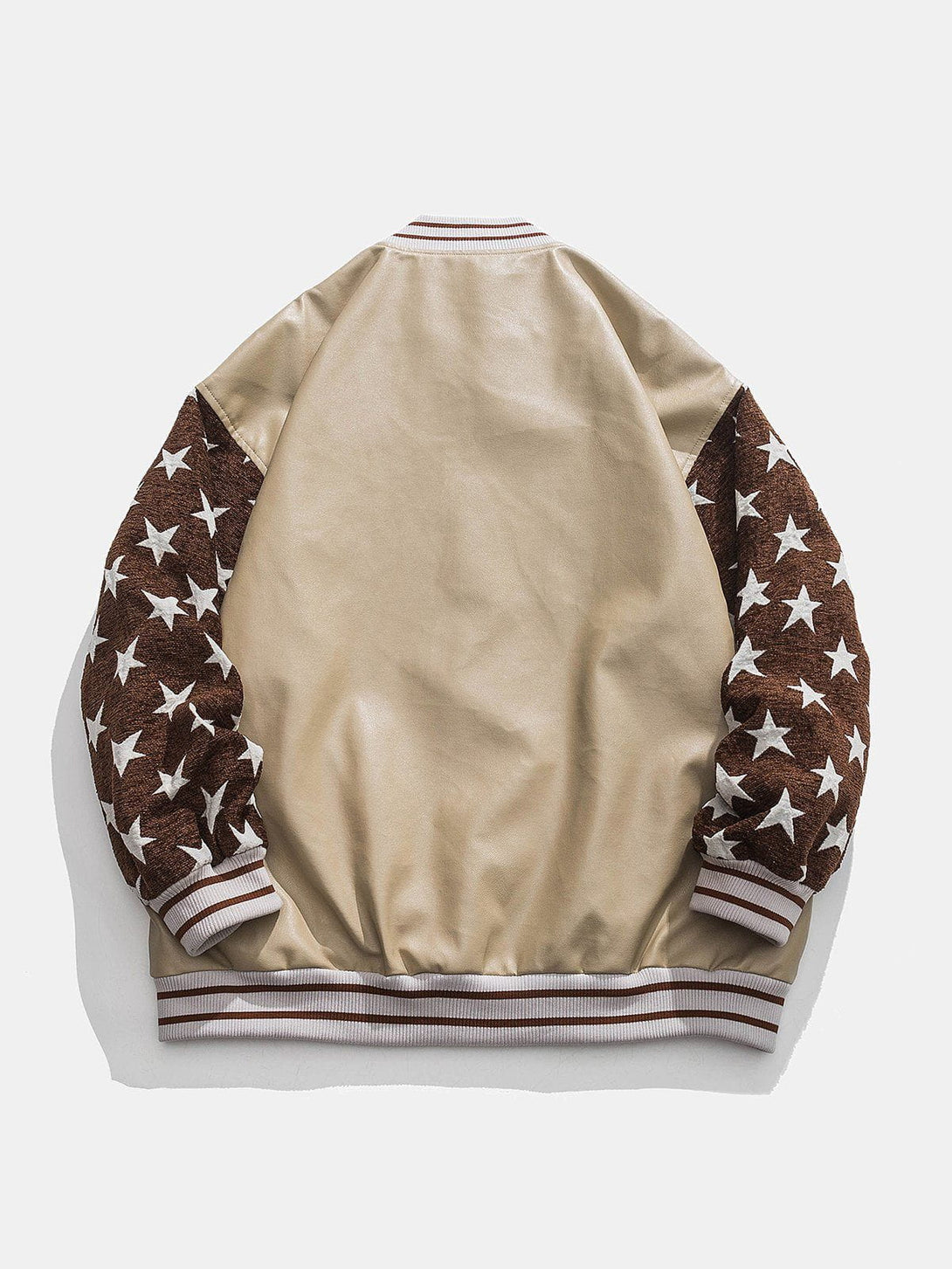 Ellesey - Star Graphic Varsity Jacket- Streetwear Fashion - ellesey.com