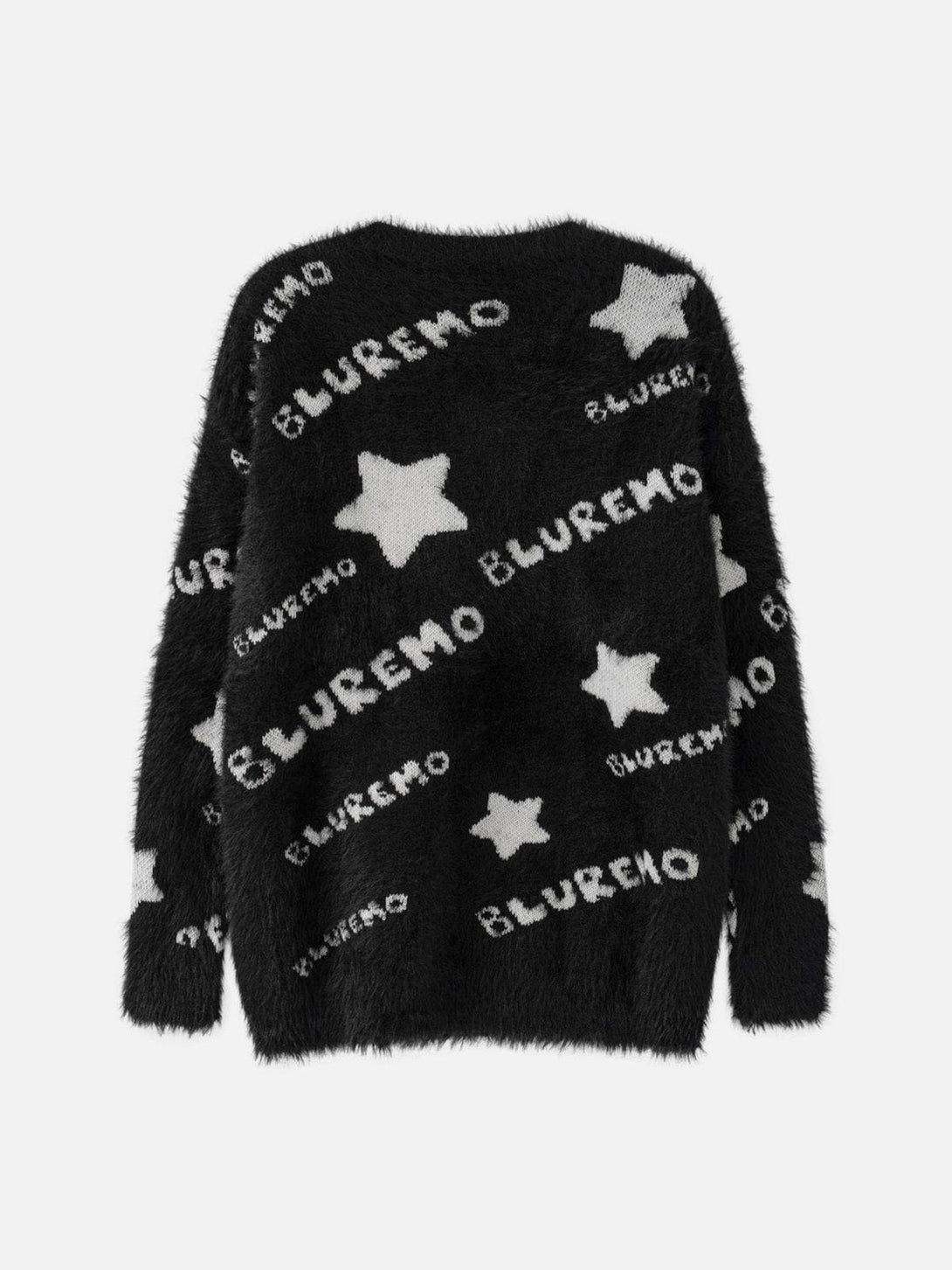 Ellesey - Star Letter Embroidery Sweater-Streetwear Fashion - ellesey.com