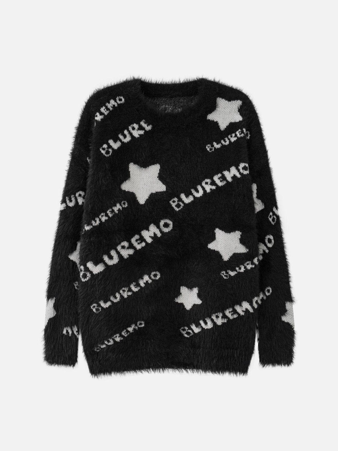 Ellesey - Star Letter Embroidery Sweater-Streetwear Fashion - ellesey.com