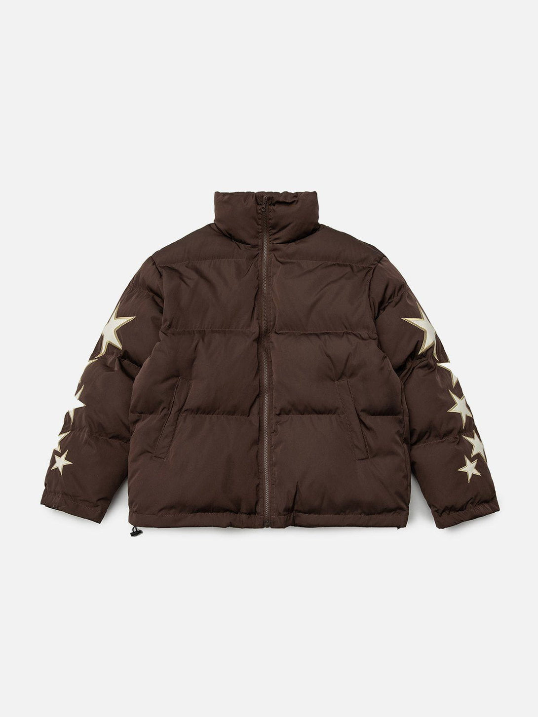 Ellesey - Star Letter Embroidery Winter Coat-Streetwear Fashion - ellesey.com