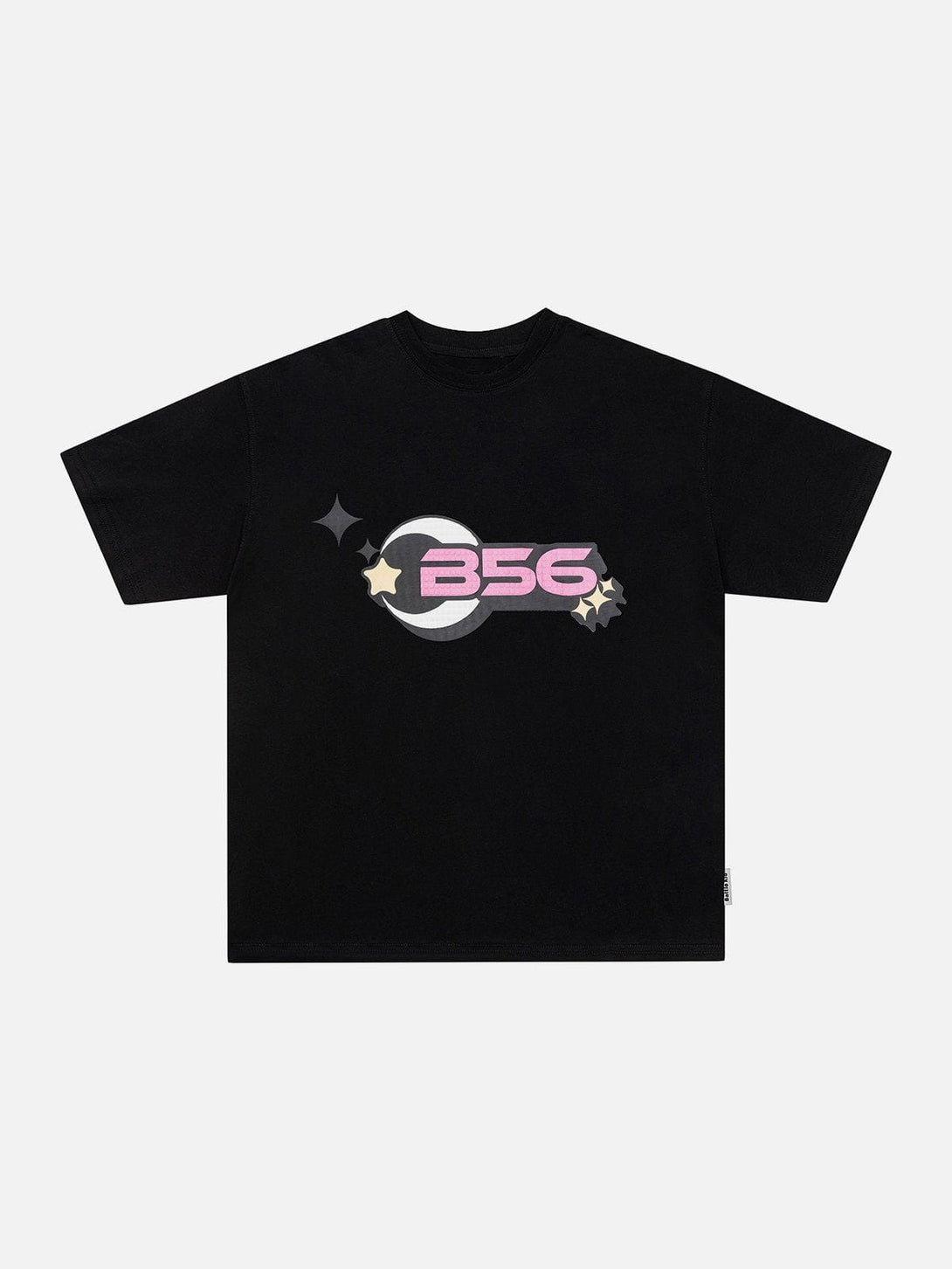 Ellesey - Star Letter Foam Print Tee- Streetwear Fashion - ellesey.com